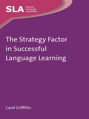 cover image of The Strategy Factor in Successful Language Learning